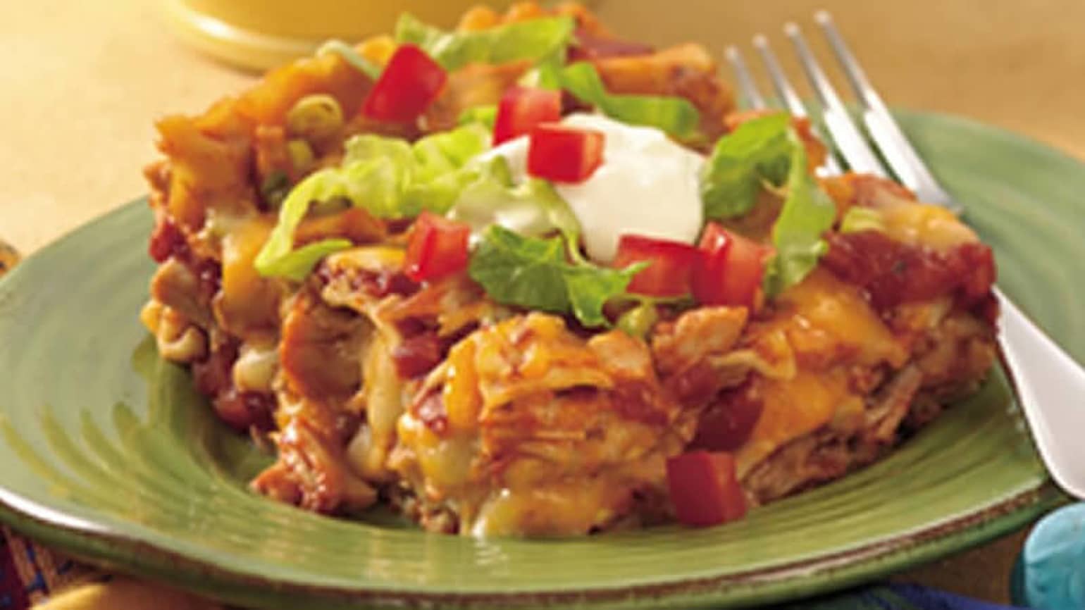 Taco Fiesta Chicken Lasagna